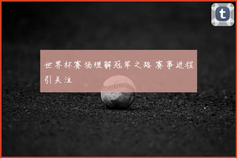 世界杯赛场理解冠军之路 赛事进程引关注
